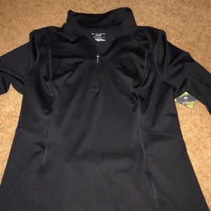 Black/ Medium/ Tek Gear quarter zip